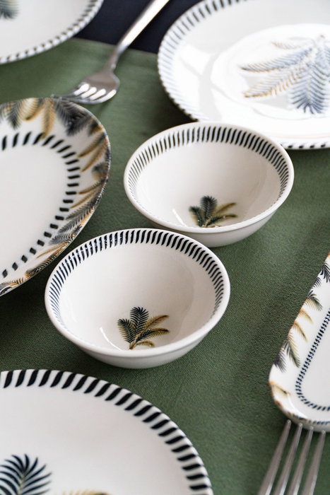 Hermia Set de Desayuno Palmiye 6 Multicolor